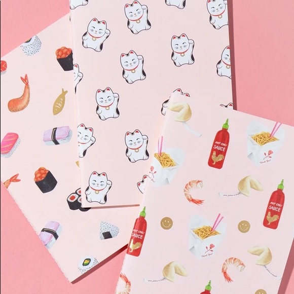 New Sonix mini pink notebooks holiday gifts bundle of three - Picture 2 of 5